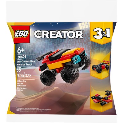 LOT OF 5!!!!! LEGO Creator 3 in 1 Mini Convertible Monster Truck Toy 30691