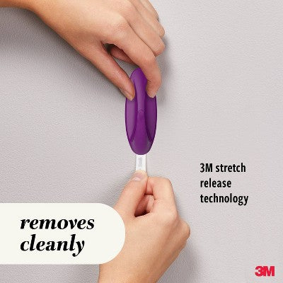 Command Damage-Free Large Designer Hook Candied Plum