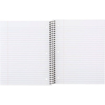 Spiral Notebook 1 Subject Wide Ruled 100 Sheets Blue - up&up