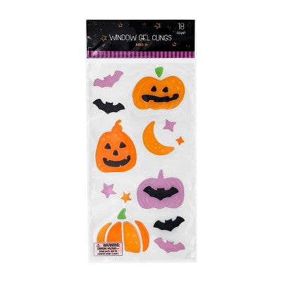 Gel Clings -Pumpkins - Bullseye's Playground