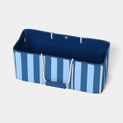 XL Beach Bag Blue Stripe - Sun Squad