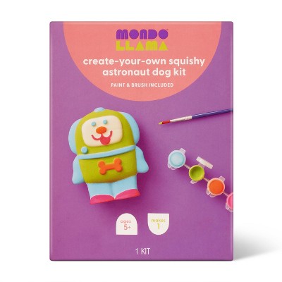 Astronaut Dog Squishy Painting Kit- Mondo Llama