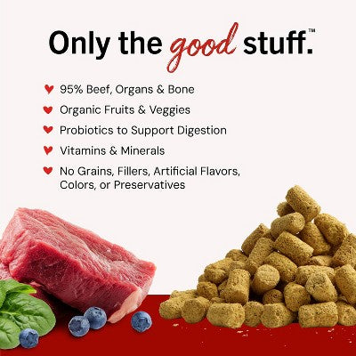 Stella & Chewy's Stella's Super Beef Flavor Mixers Dry Dog Food - 3.5oz