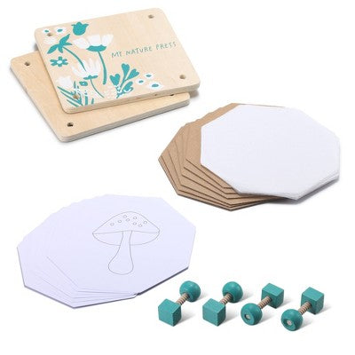 Mud Puddle Society Nature Press Garden Art Kit