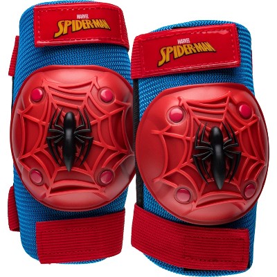 Spider-Man Kids' Bike Pad and Glove Set - Blue/Red