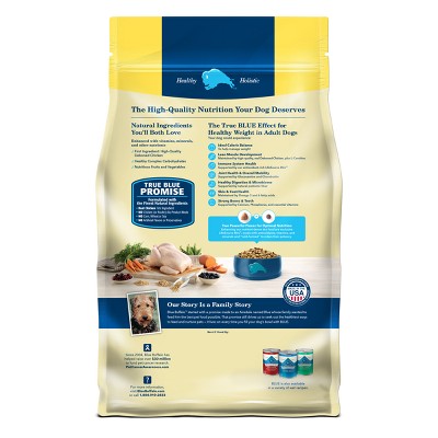 Blue Buffalo Life Protection Formula Natural Adult Healthy Weight Dry Dog Food Chicken and Brown Rice - 5lbs