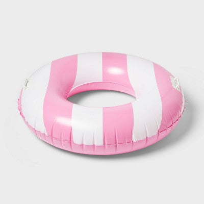 42'' Pool Tube with Handle - Sun Squad Pink/White