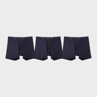 Pair of Thieves Men's Quick Dry Boxer Briefs 3pk - Black L