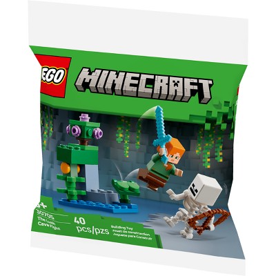 LOT OF 5!!! LEGO Minecraft The Lush Cave Fight 30705
