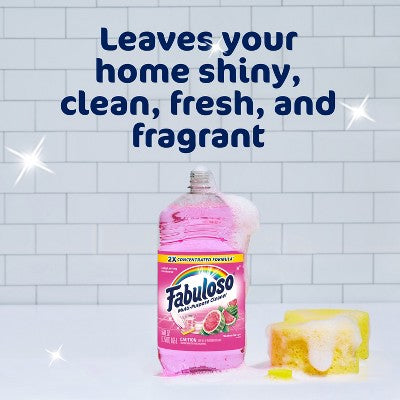Fabuloso Watermelon Multi-Purpose Liquid Cleaner - 56 fl oz