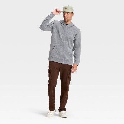 Men's Every Wear Fleece Hooded Sweatshirt L
