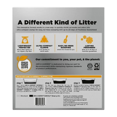 Arm & Hammer Hardball Cat Litter - 10.5lbs