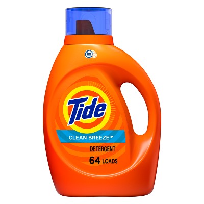 Tide Clean Breeze High Efficiency Liquid Laundry Detergent - 84 fl oz