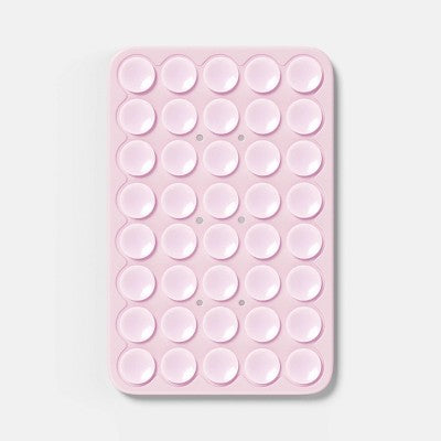 Suction Mount Phone Holder 2pk - heyday Light Pink: Silicone Suction Cups
