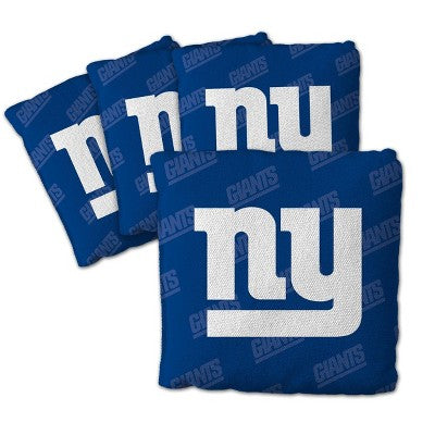 NFL New York Giants 4pk Cornhole Bags