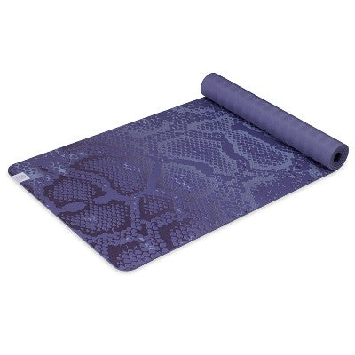 Gaiam Studio Select Dry-Grip Yoga Mat Snake - Purple - (5mm) (LOCAL PICKUP ONLY)