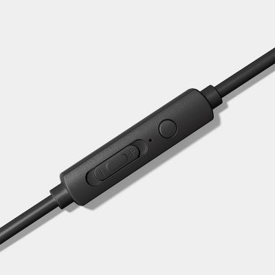 Wired On-Ear Headphones With Microphone - heyday Black
