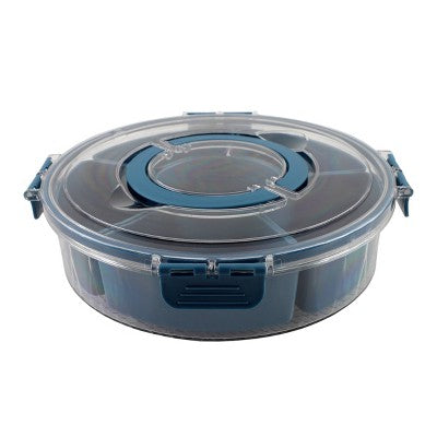 Cook With Color Lazy Susan Snack Box Blue