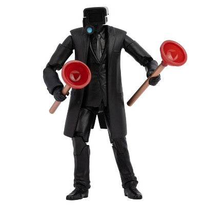 Skibidi Toilet Plungerman 6" Action Figure