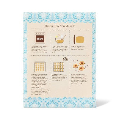 Holiday Linzer Sandwich Cookie Baking Kit - 10oz - Favorite Day