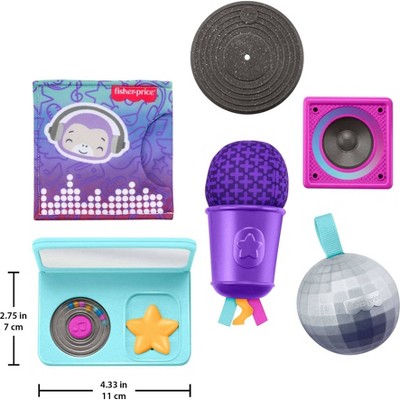 Fisher-Price Mini Me Moments DJ Gift Set, Baby Sensory Learning Toys for Play