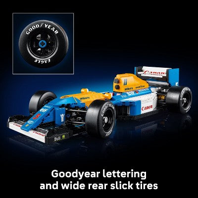 LEGO Icons Williams Racing FW14B & Nigel Mansell Model Car Set for F1 Fans 10353