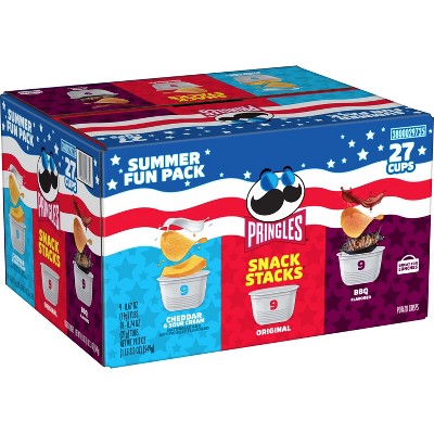 Pringles Chips Snack Stacks Summer Fun Variety Pack - 19.36oz/27ct (LOCAL PICKUP ONLY)