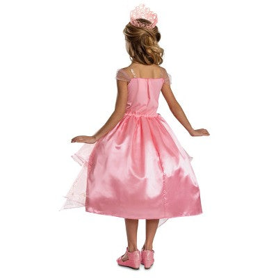 NBCUniversal Girls' Wicked the Musical Glinda Upland Classic Costume Dress Pink 10-12
