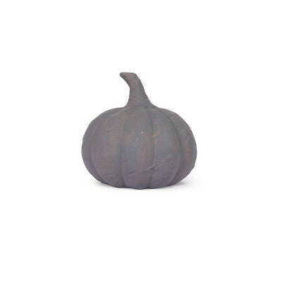 Small Terracotta Pumpkins Gray - Bullseye's Playground