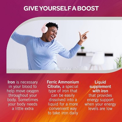 Geritol Liquid Energy Support with Ferrex Tonic - 12 oz