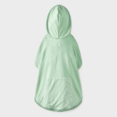 Green Thermal Dog Hoodie - Boots & Barkley M