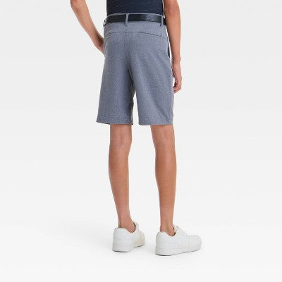 Boys' Golf Shorts - All In Motion Heather Blue 7