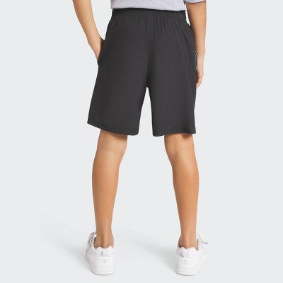 Champion Boys' Stretch Woven Shorts - Black L