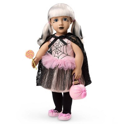 Our Generation Venessa Halloween Collectible 18" Spider Doll Keepsake Collection 2026 Celebration Series - Blonde Hair/Light-Blue Eyes