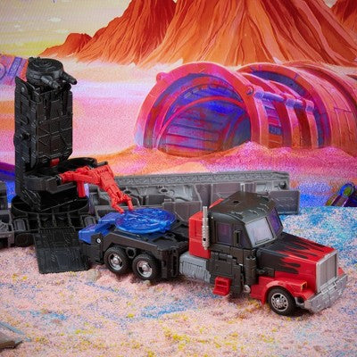 Transformers Generations Legacy Series Leader G2 Universe Laser Optimus Prime Action Figure