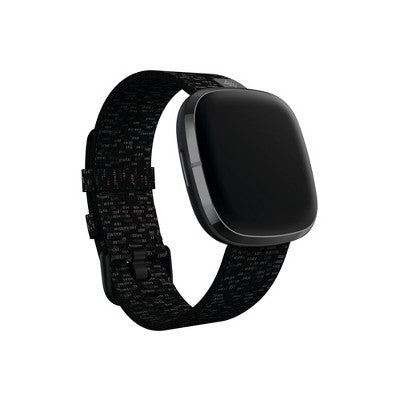 Fitbit Versa 3 & Sense Woven Band Small - Charcoal
