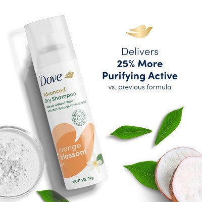 Dove Beauty Orange Blossom Dry Shampoo - 5oz