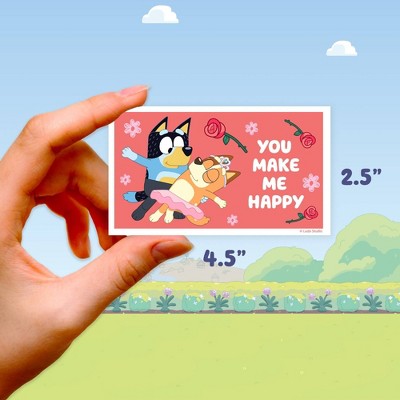 Bluey Valentine Exchange Cards