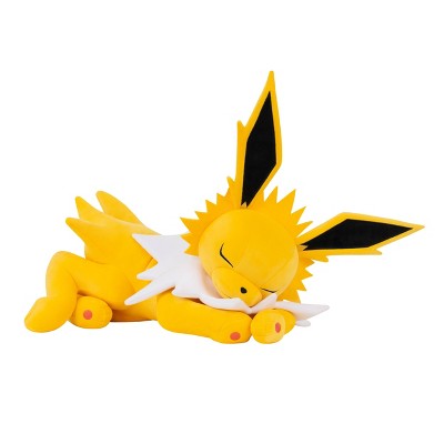 Pokemon 10"H Sleeping Plush Jolteon Stuffed Animal
