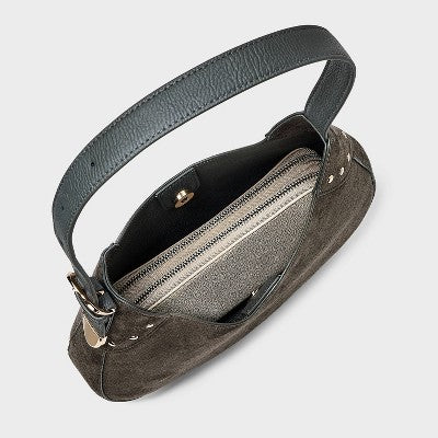 Curved Shoulder Bag - Universal Thread Gray