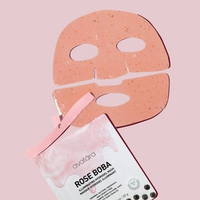 Avatara Rose Boba Hydrogel Face Mask - 0.98oz