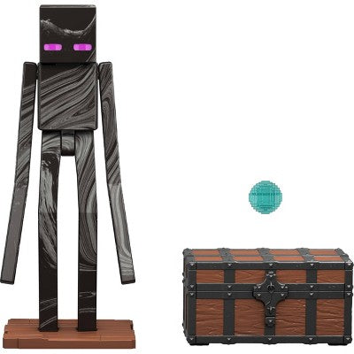 Minecraft Enderman Action Figure & Accessories, Toy Set Inspired by A Minecraft Movie