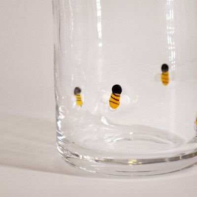 Madison Home 16 fl oz Icon Glass Honey Bees