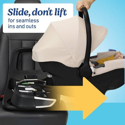 Graco Snug Ride Turn & Slide Infant Car Seat - Sandstone (LOCAL PICKUP ONLY)