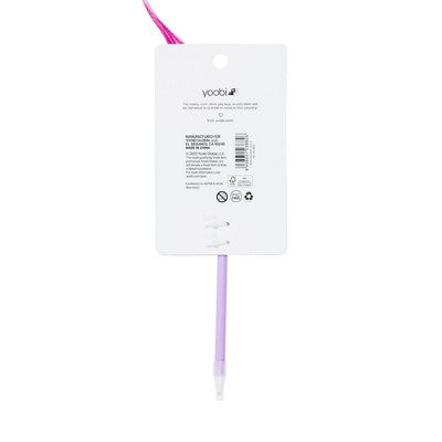 Yoobi Novelty Pom Pom Pen Lilac Monster