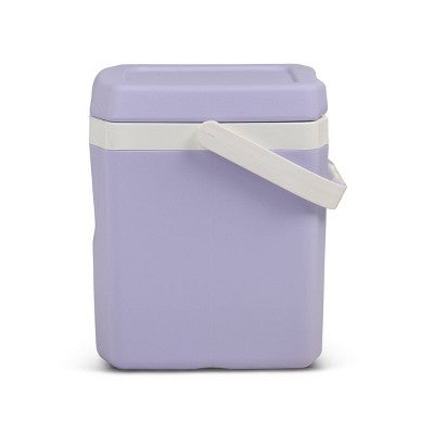 Igloo 18 Cans/12qt Hard-Sided Coolers - Lilac Breeze: Odor & Stain-Resistant Polyethylene