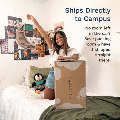 Mattress Topper - 3 Inch - Breathable Memory Foam - Select High Density by Viscosoft Twin XL (LOCAL PICKUP ONLY)