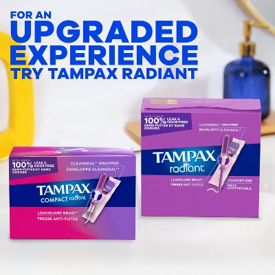 Tampax Compact Periods Tampon - Regular/Super/Super Plus - 30ct