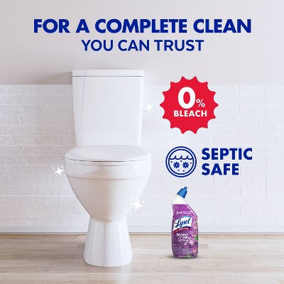 Lysol Lavender Liquid Toilet Bowl Cleaner - 48 fl oz/2ct