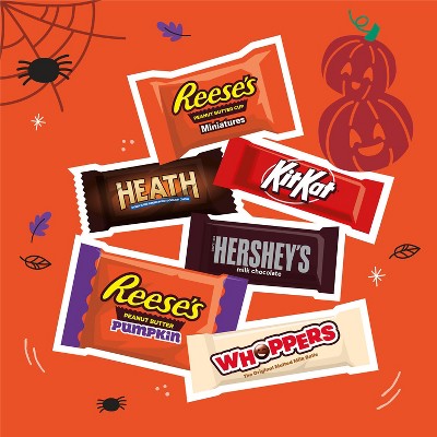 HERSHEY'S Chocolate Assorted Halloween Candy Miniatures - 35.93oz/110pc